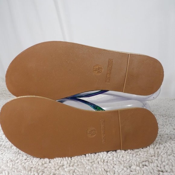 Cat & Jack  Slip-On Flip Flop Sandals M (2-3) - Picture 6 of 7